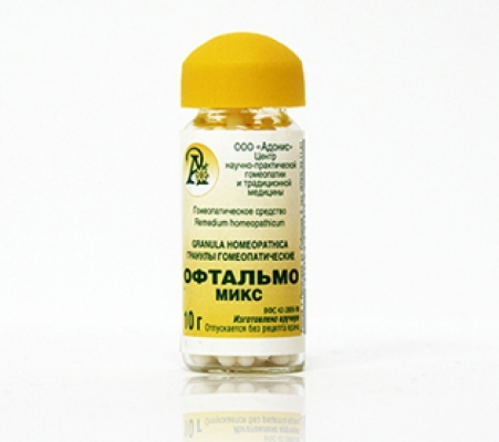 Гранулы гомеопатические «Офтальмо-микс»10гр.